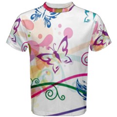 Butterfly Vector Art Men s Cotton Tee by Amaryn4rt