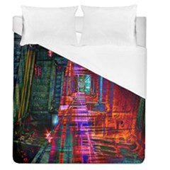 City Photography And Art Duvet Cover (queen Size) by Amaryn4rt