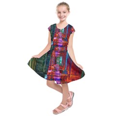 City Photography And Art Kids  Short Sleeve Dress