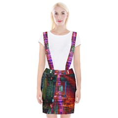 City Photography And Art Suspender Skirt