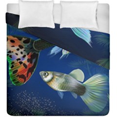 Marine Fishes Duvet Cover Double Side (king Size)