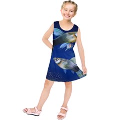 Marine Fishes Kids  Tunic Dress