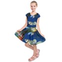 Marine Fishes Kids  Short Sleeve Dress View1