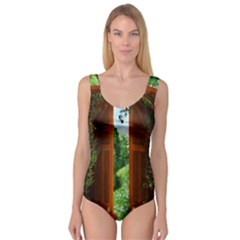 Beautiful World Entry Door Fantasy Princess Tank Leotard  by Amaryn4rt