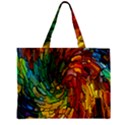 Stained Glass Patterns Colorful Zipper Mini Tote Bag View1