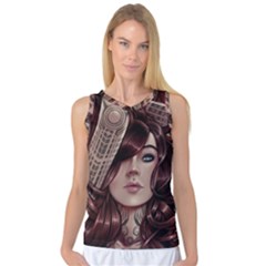 Beautiful Women Fantasy Art Women s Basketball Tank Top