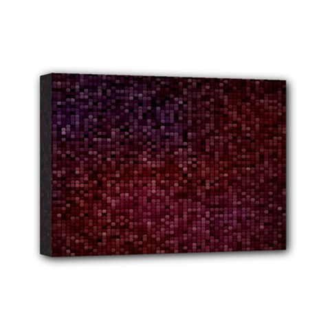 3d Tiny Dots Pattern Texture Mini Canvas 7  X 5 