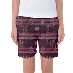 Ulos Suji Traditional Art Pattern Women s Basketball Shorts by Amaryn4rt