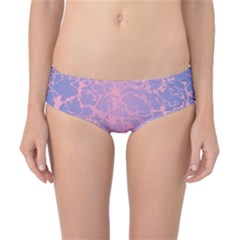 Pink And Purple Pool Classic Bikini Bottoms