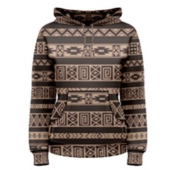 Ethnic Pattern Vector Women s Pullover Hoodie