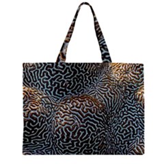 Coral Pattern Zipper Mini Tote Bag by Amaryn4rt