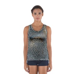 Coral Pattern Women s Sport Tank Top 