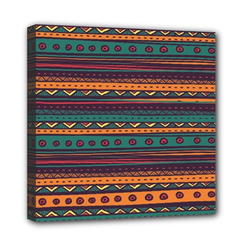 Ethnic Style Tribal Patterns Graphics Vector Mini Canvas 8  X 8 