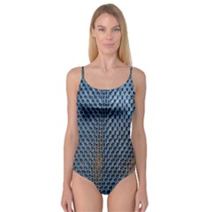 Parametric Wall Pattern Camisole Leotard 