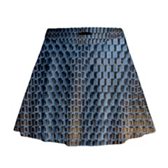 Parametric Wall Pattern Mini Flare Skirt