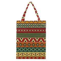 Mexican Folk Art Patterns Classic Tote Bag by Amaryn4rt