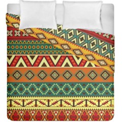 Mexican Folk Art Patterns Duvet Cover Double Side (king Size)