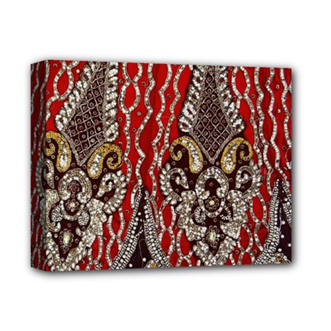 Indian Traditional Art Pattern Deluxe Canvas 14  X 11  by Amaryn4rt