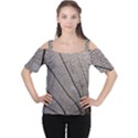 Sea Fan Coral Intricate Patterns Women s Cutout Shoulder Tee View1