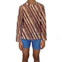 Udan Liris Batik Pattern Kids  Long Sleeve Swimwear View1