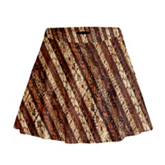 Udan Liris Batik Pattern Mini Flare Skirt