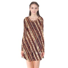 Udan Liris Batik Pattern Flare Dress