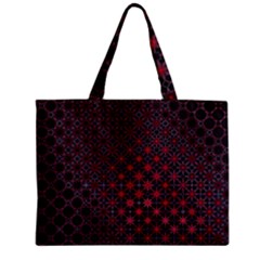 Star Patterns Zipper Mini Tote Bag