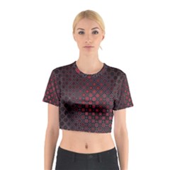 Star Patterns Cotton Crop Top