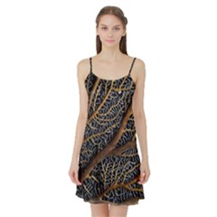 Trees Forests Pattern Satin Night Slip