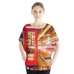 Telephone Box London Night Blouse