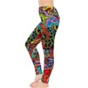 Vector Art Pattern Leggings  View3