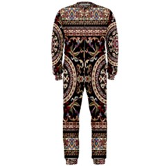 Vectorized Traditional Rug Style Of Traditional Patterns Onepiece Jumpsuit (men)  by Amaryn4rt