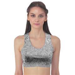 Abstract Flowing And Moving Liquid Metal Sports Bra by Amaryn4rt