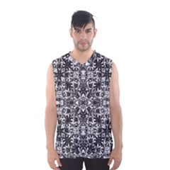 Modern Oriental Pattern Men s Basketball Tank Top