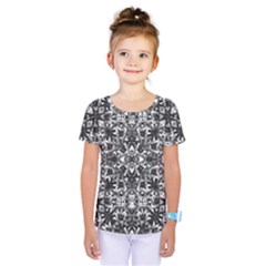 Modern Oriental Pattern Kids  One Piece Tee