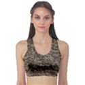 A Complex Maze Generated Pattern Sports Bra View1