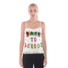 Back To School Spaghetti Strap Top