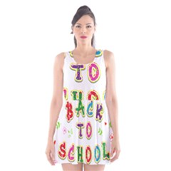 Back To School Scoop Neck Skater Dress by Amaryn4rt