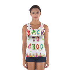 Back To School Women s Sport Tank Top 