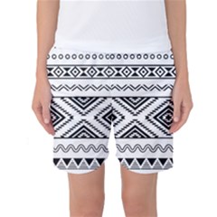 Aztec Pattern Women s Basketball Shorts by Amaryn4rt