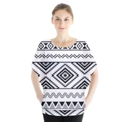 Aztec Pattern Blouse