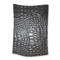 Black Alligator Leather Small Tapestry by Amaryn4rt