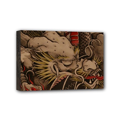 Chinese Dragon Mini Canvas 6  X 4 