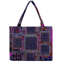 Technology Circuit Board Layout Pattern Mini Tote Bag