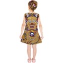 Chinese Dragon Pattern Kids  Tunic Dress View2