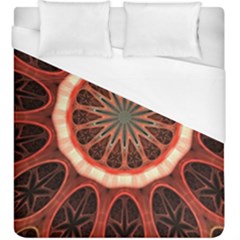 Circle Pattern Duvet Cover (king Size)