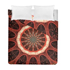 Circle Pattern Duvet Cover Double Side (full/ Double Size)