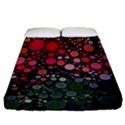 Circle Abstract Fitted Sheet (California King Size) View1