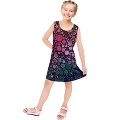 Circle Abstract Kids  Tunic Dress