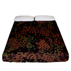 Digital Camouflage Fitted Sheet (california King Size)